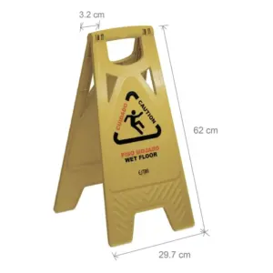 Alternative view of Señal de Prevención - Piso Mojado