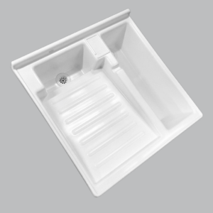 Lavadero Plástico Con Tanque 60X60 cm