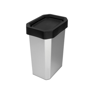 Bote de Basura Estrabins Vaivén 26L Metalizado